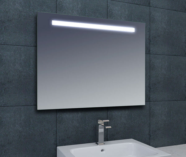 Wiesbaden Tigris spiegel met led verlichting 80x80cm