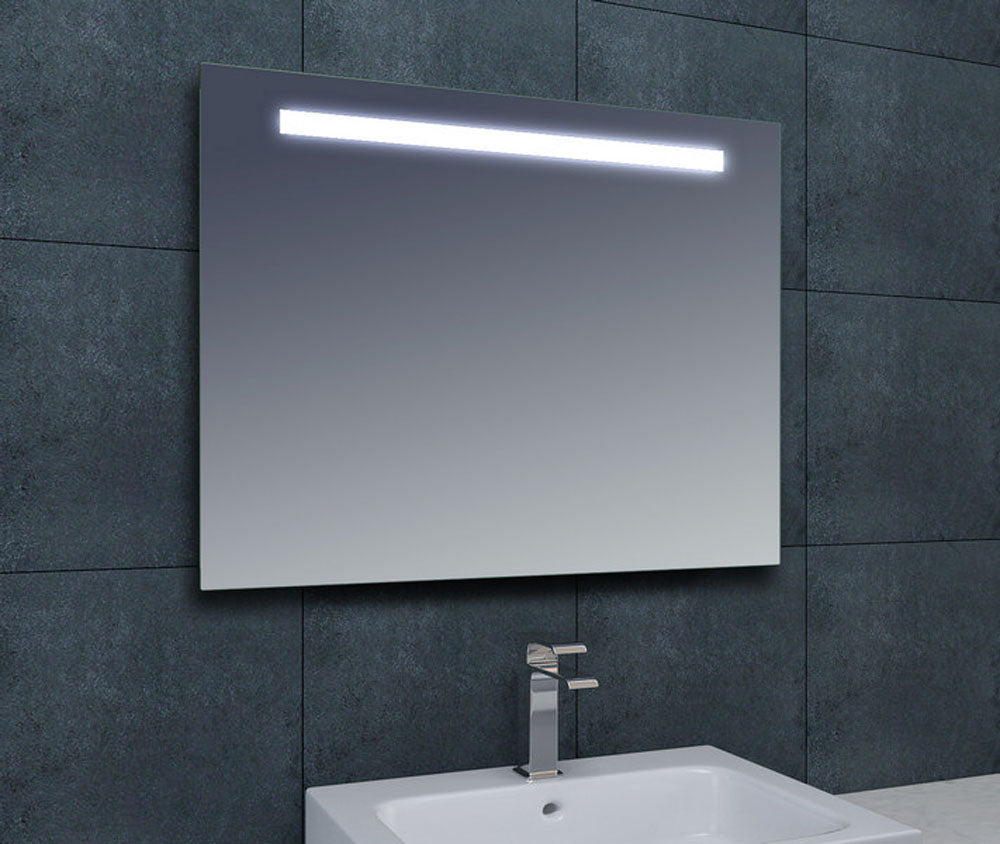 Wiesbaden Tigris spiegel met led verlichting 100x80cm - WDtegels