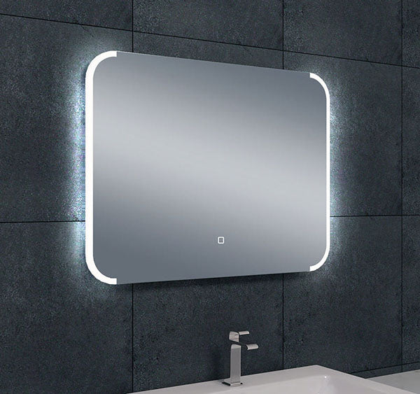Wiesbaden Bracket condensvrije spiegel 80x60cm - dimbare LED