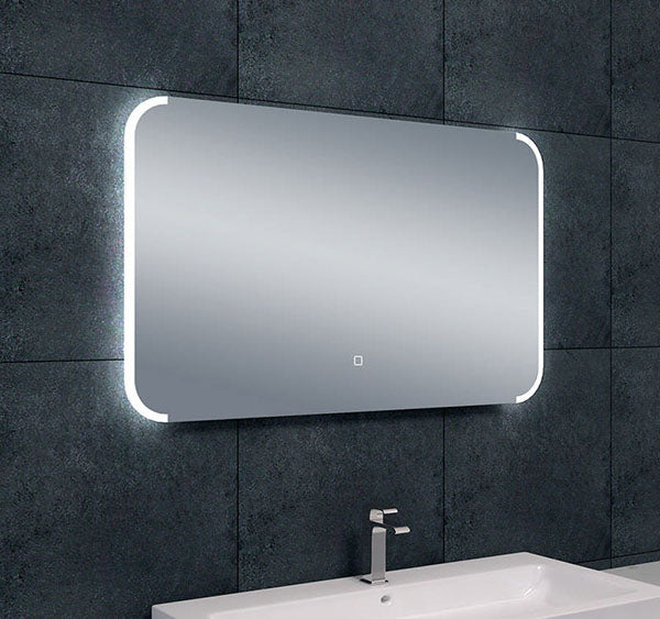 Wiesbaden Bracket condensvrije spiegel 100x60cm -  dimbare LED