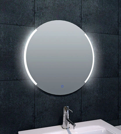 Wiesbaden Round dimbare LED condensvrije spiegel rond 80cm - WDtegels