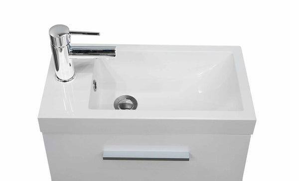 Mueble lavabo + lavabo Emma Wiesbaden 500x250x500 blanco