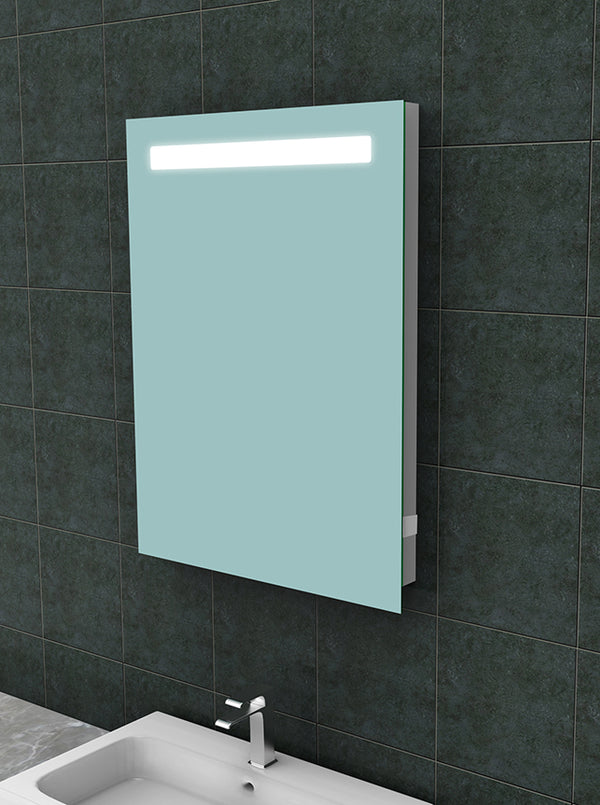 Tigris spiegel 60 x 80 cm rechthoek met LED en stopcontact