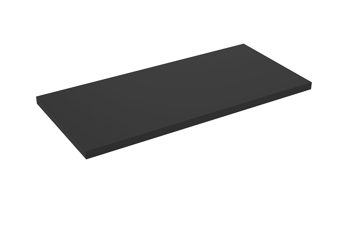 Alvara topblad 100x46cm mat zwart