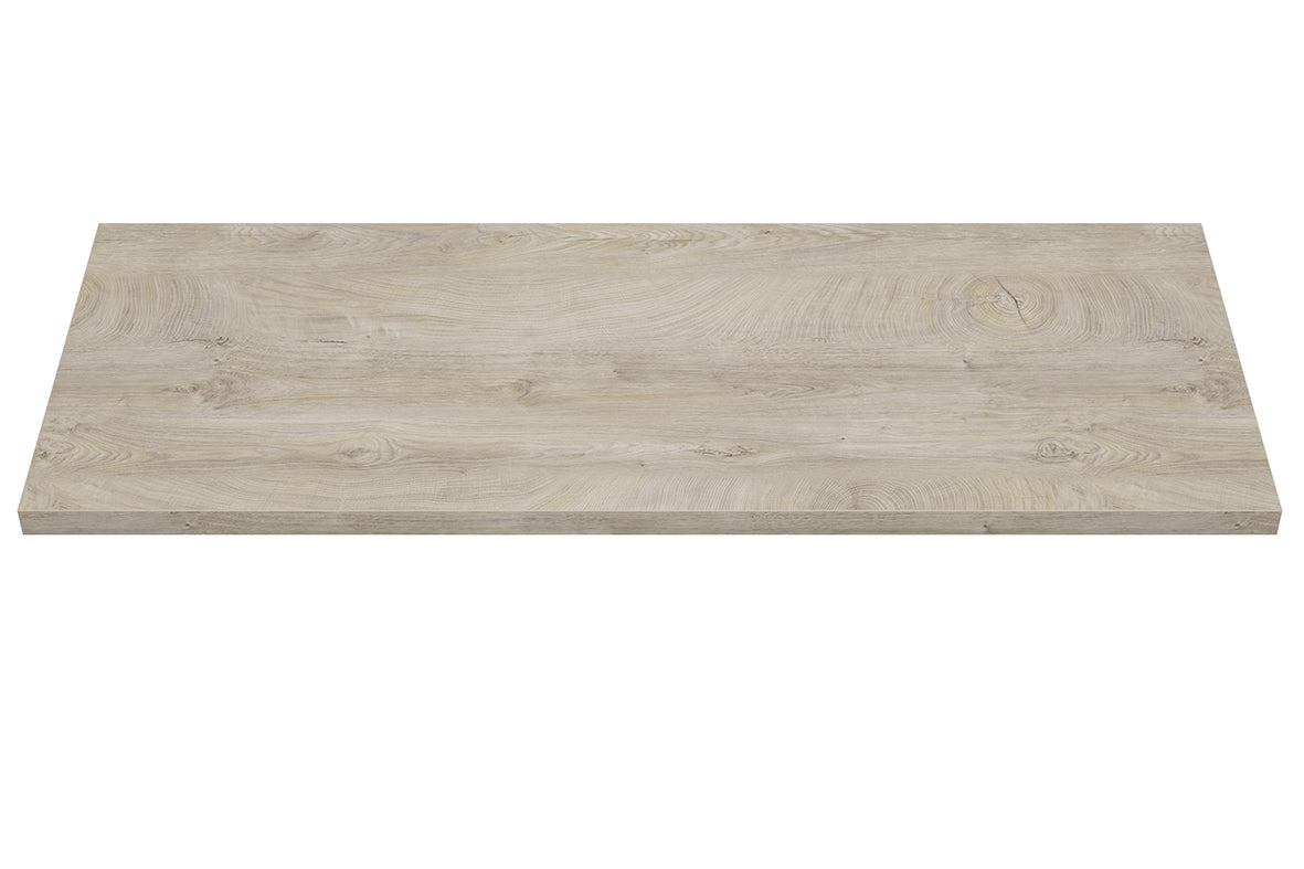 Alvara topblad 120x46cm grijs eiken - detailfoto