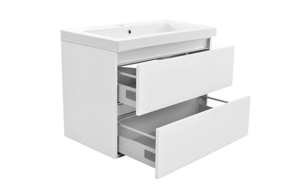 Vision onderkast met 2 laden 60 x 46 cm glans wit - WDtegels