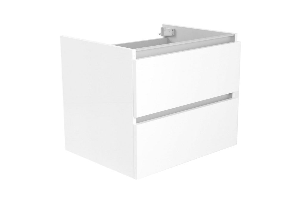 Vision onderkast met 2 laden 60 x 46 cm glans wit - WDtegels