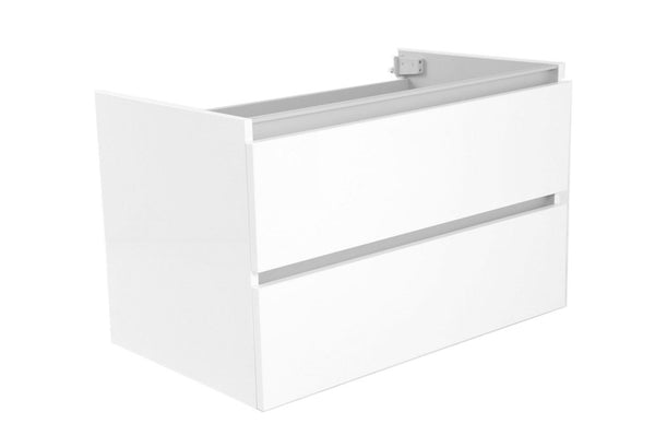 Vision onderkast 80x46x50cm met 2 laden - glans wit