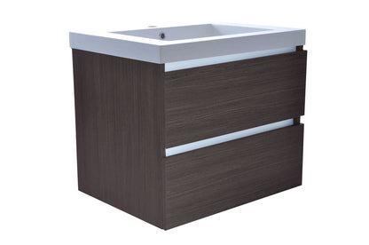 Vision wastafel enkel met 1 kraangat 60x46x5,5 cm kunstmarmer glans wit - WDtegels