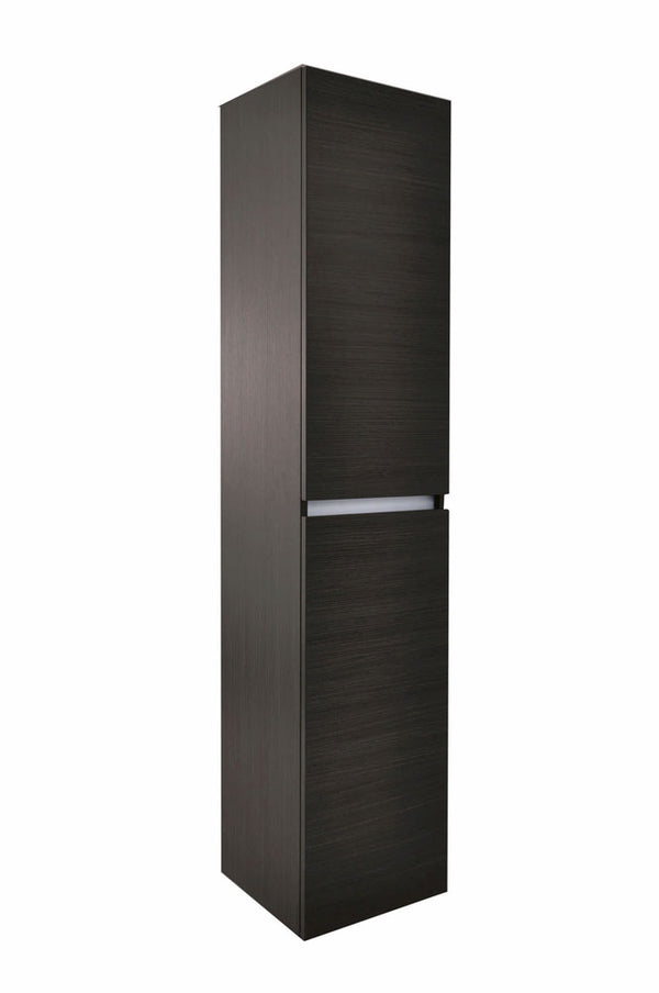 Vision kolomkast 160x35x35cm 2 deuren houtnerf grijs