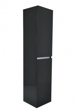 Vision kolomkast 160x35x35cm 2 deuren hoogglans grijs