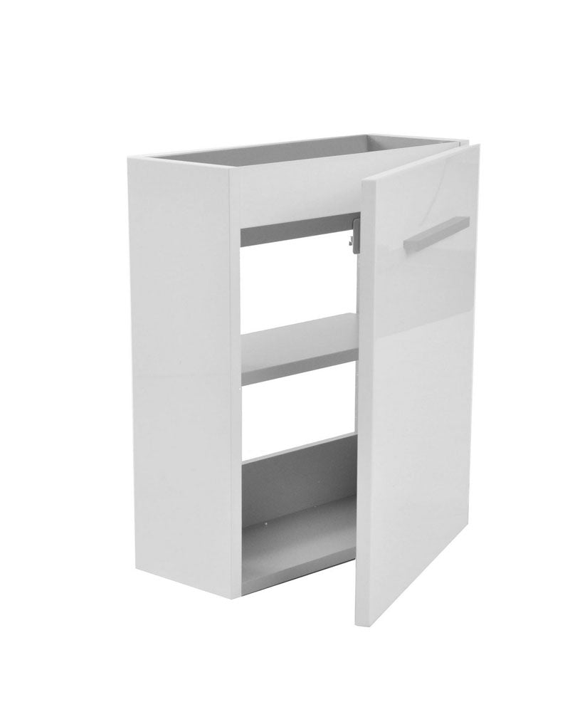 Zenti fonteinkast 40 x 22 cm glans wit - WDtegels