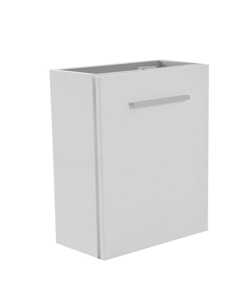 Armario para fuente Wiesbaden para fuente HS izquierda/derecha, 1 puerta, 40x21 blanco