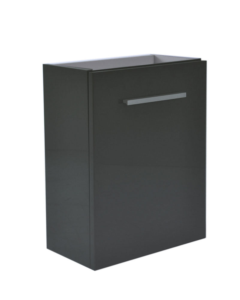 Anna fonteinmeubel 40 x 21 cm hoogglans grijs