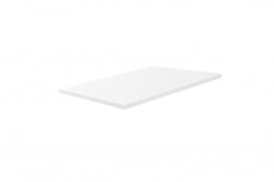 Vision topblad 80x46x2,5 wit