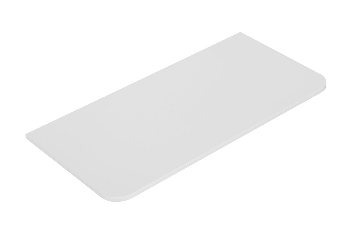 Novira topblad 100x48cm mat wit