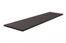 Vision topblad 160x46x2,5 houtnerf grijs