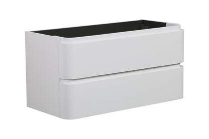 Novira onderkast 100x48cm mat wit - detailfoto