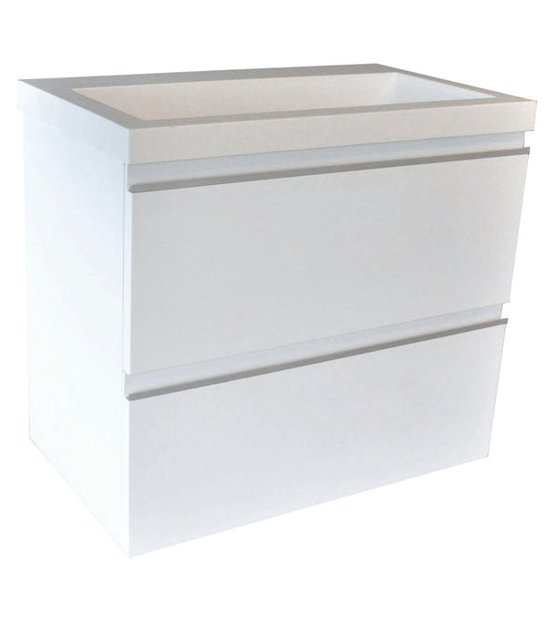 Shall onderkast 60x36x50cm - glans wit