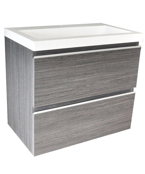 Shall onderkast 60x36x50cm - houtnerf grijs