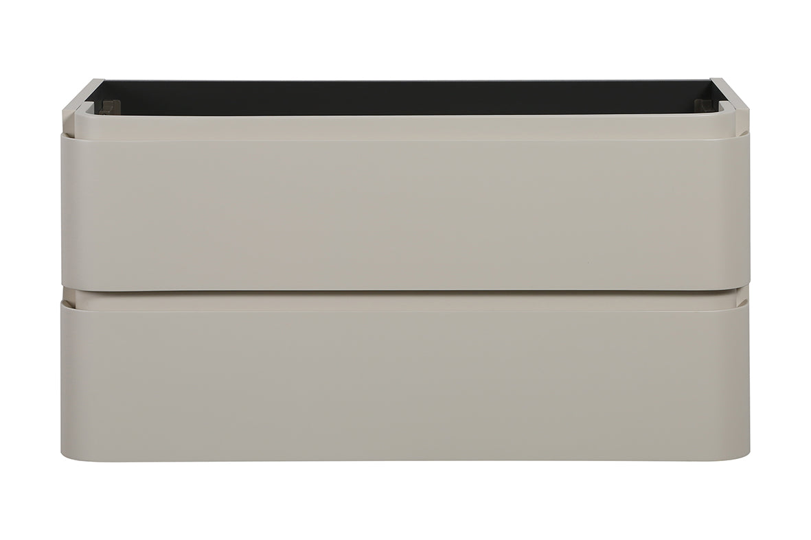 Novira onderkast 100x48cm mat zand - sfeerbeeld