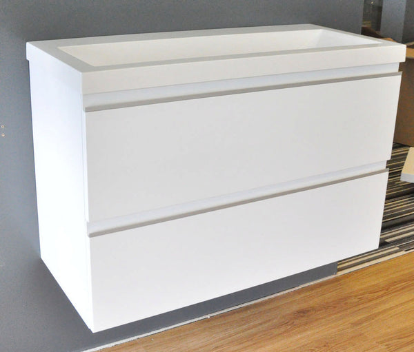 Wiesbaden base cabinet 80cmx36cm without sink white