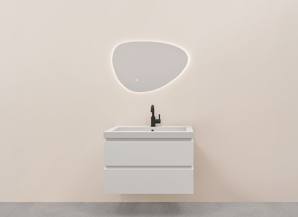 Alvara onderkast 80x46cm mat wit
