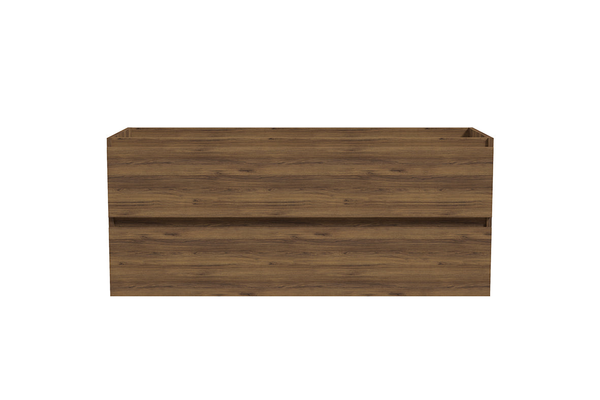 Alvara onderkast met 2 uitsparingen 120x46cm warm eiken - sfeerbeeld
