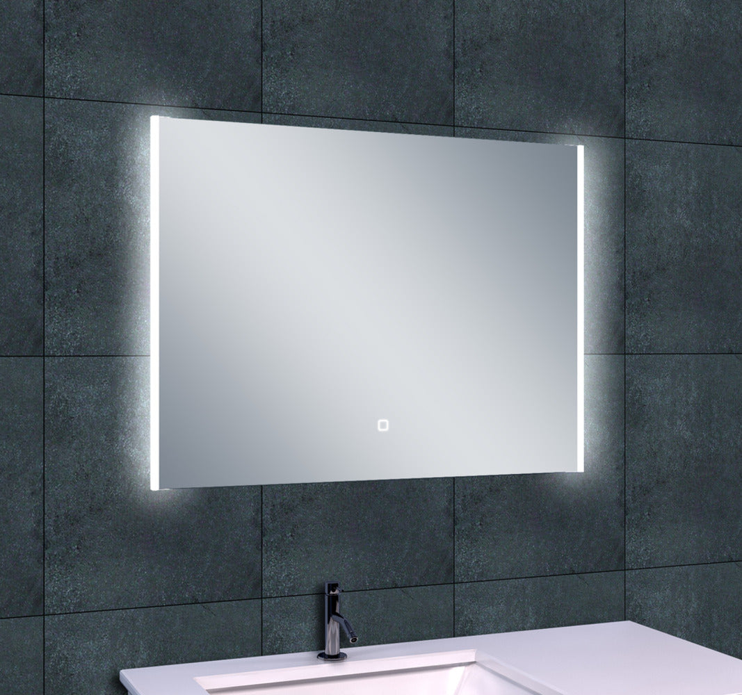 Wiesbaden Duo-Led condensvrije spiegel 80x60cm - WDtegels