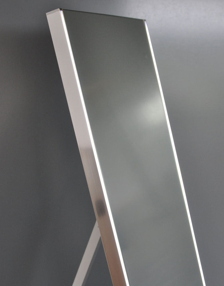 Wiesbaden passpiegel 160x42 met led verlichting - WDtegels