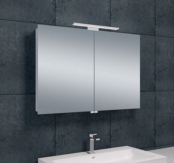 Wiesbaden Luxury Mirror Cabinet 90x60x14cm + LED lighting