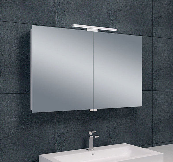 Bright spiegelkast 100 x 60 x 14 cm met LED