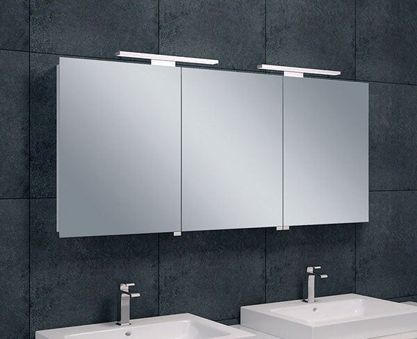 Wiesbaden Luxe spiegelkast 140x60x14cm + LED verlichting