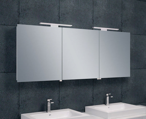 Wiesbaden Luxury Mirror Cabinet 160x60x14cm + LED lighting