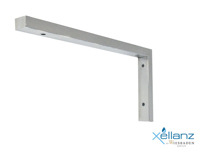 Ophangbeugel L-vorm 460x220mm chroom