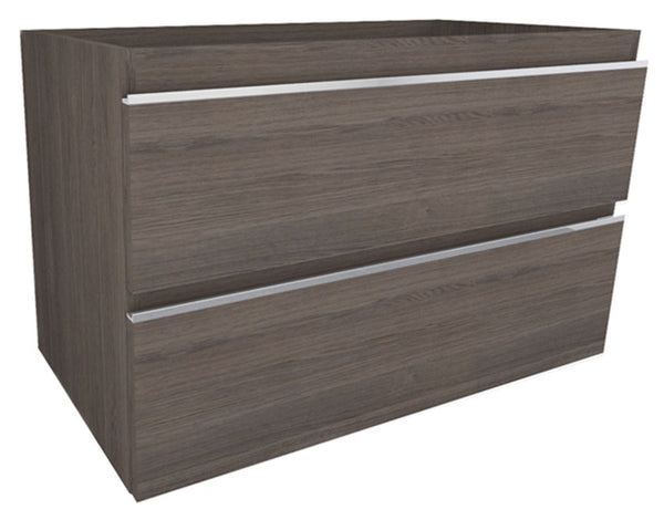 Wiesbaden Tigris base cabinet 80 x 46 cm wood grain gray