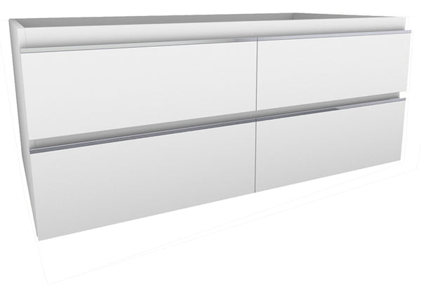 Wiesbaden Tigris base cabinet 120 x 46 cm white