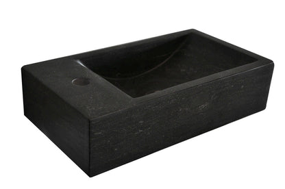 Raw fontein links | 40x22x10cm | Hardsteen gezoet - WDtegels