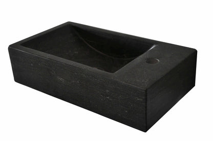 Raw fontein rechts | 40x22x10cm | Hardsteen gezoet - WDtegels