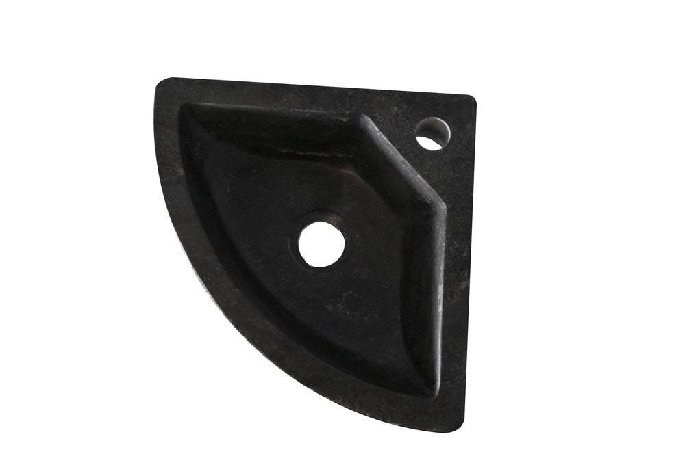 Raw hoekfontein 30x30x10 cm hardsteen gezoet - WDtegels