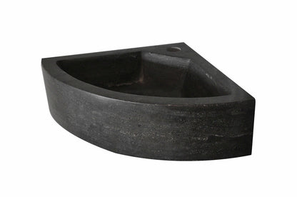 Raw hoekfontein 30x30x10 cm hardsteen gezoet - WDtegels