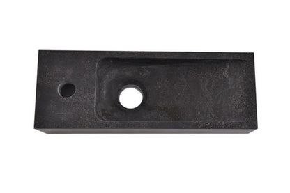 Raw fontein links 38x14x8 cm hardsteen gezoet - WDtegels