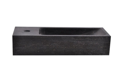 Raw fontein links 38x14x8 cm hardsteen gezoet - WDtegels