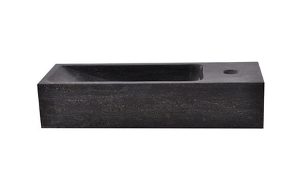 Raw fontein rechts 38x14x8 cm hardsteen gezoet - WDtegels