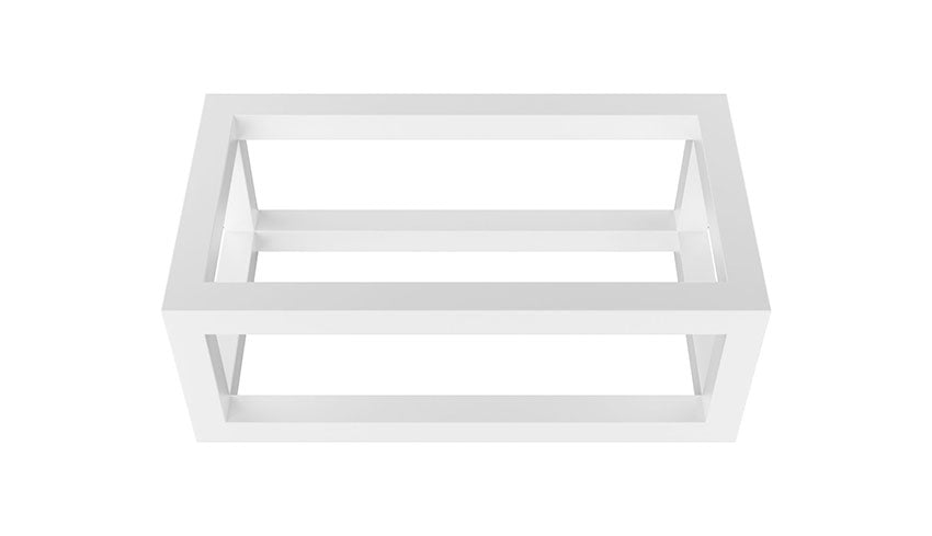 Nick frame voor fontein 395 x 150 x 215 mm mat wit - WDtegels