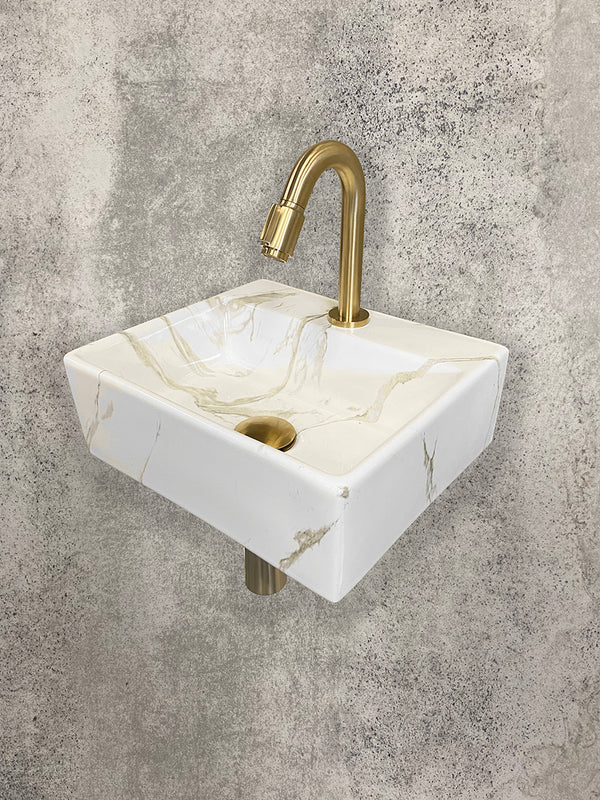 One Pack Leto fontein | 33.5x29x11.5cm | Carrara