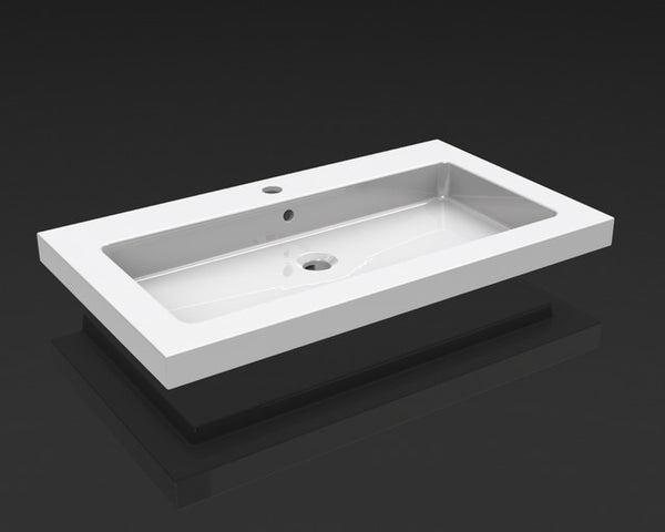 Wiesbaden ceramic furniture washbasin 80x46 1 kr.hole