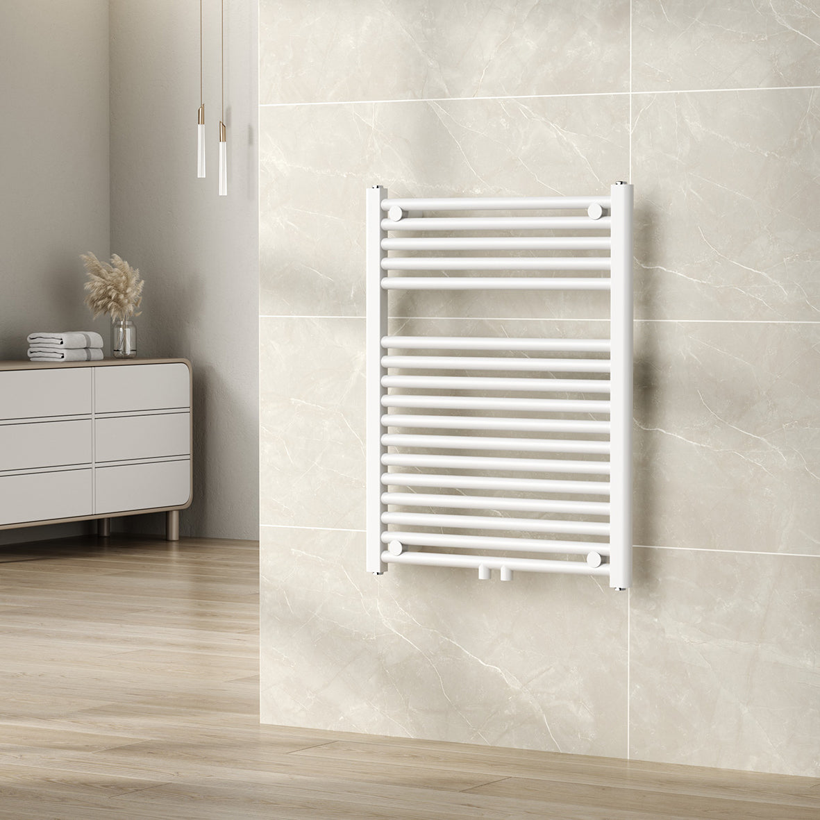 Wiesbaden Elara sierradiator | 76,6x60cm | Wit - WDtegels