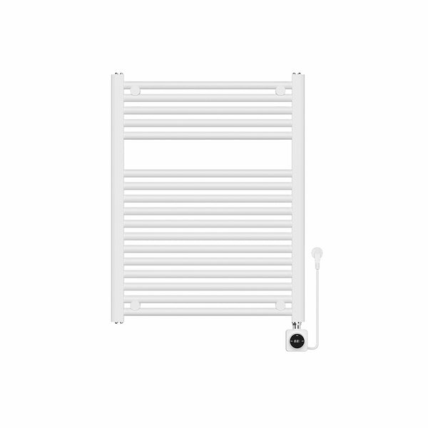 Radiador eléctrico Elara Smart WiFi 76,6 x 60 cm blanco brillo
