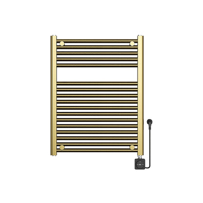 Elara elektrische radiator Smart WiFi 76,6x60cm geborsteld messing PVD